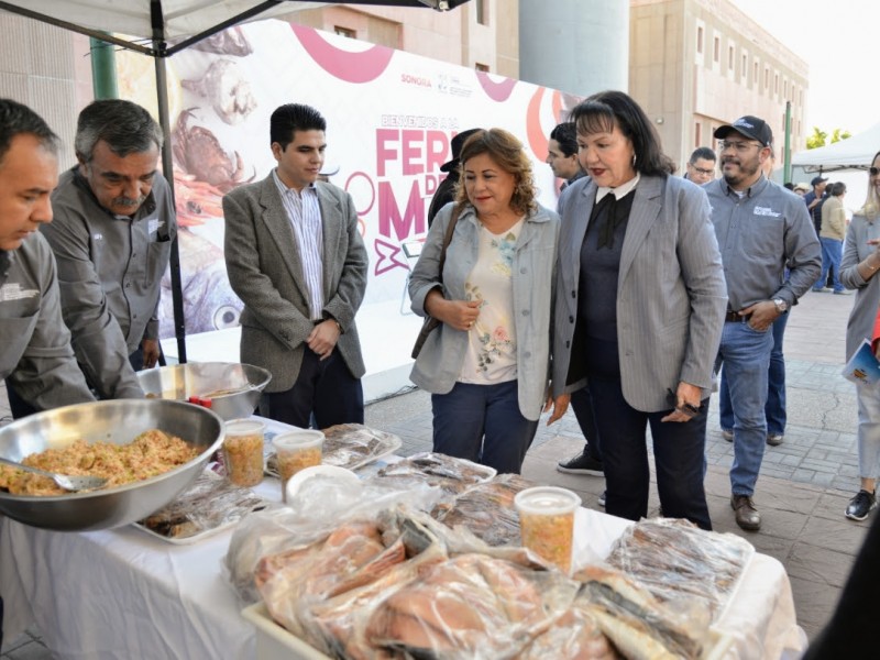 Promueve Sagarhpa consumo de alimentos marinos con Feria del Mar