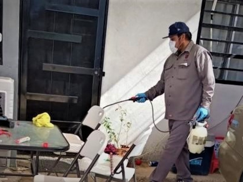 Promueve Salud Pública fumigaciones a domicilio