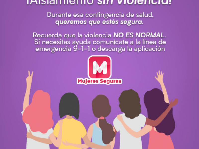 Promueve SSP “Aislamiento sin Violencia”