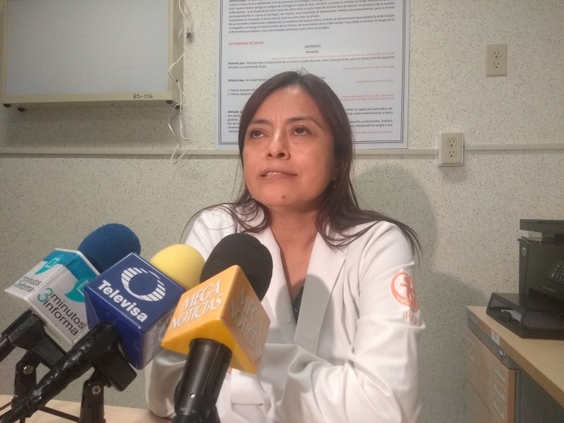 Promueven campaña de donación de sangre