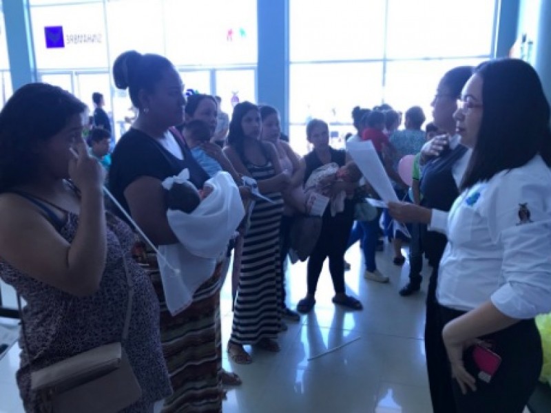 Promueven lactancia materna en Semana Nacional