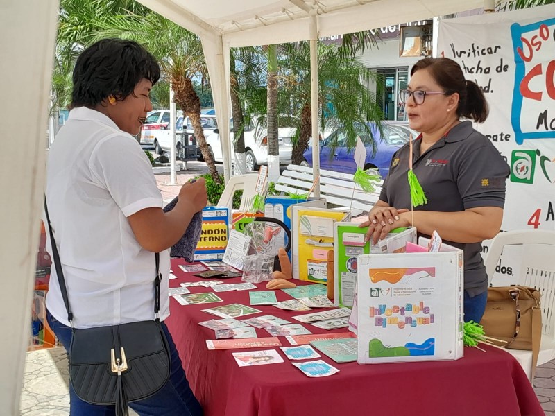 Promueven uso de métodos anticonceptivos en adolescentes