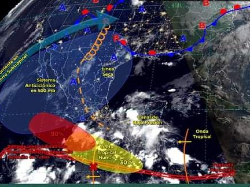 Pronosticados de 16 a 22 fenómenos meteorológicos que ocasionarán lluvias