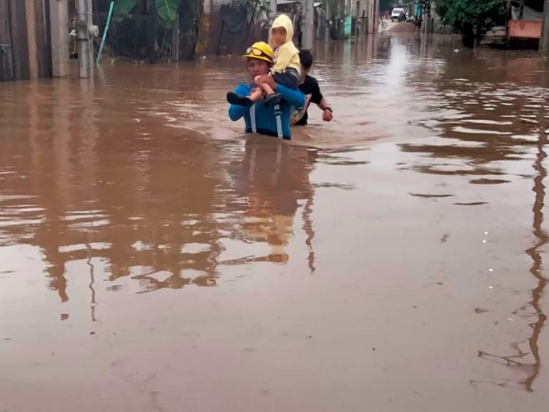 Pronostican 48 horas de lluvias para la costa de Chiapas