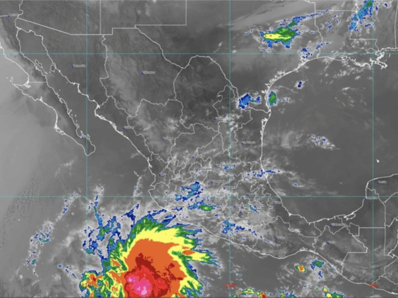 Pronostican lluvia fuerte y granizo en Jalisco