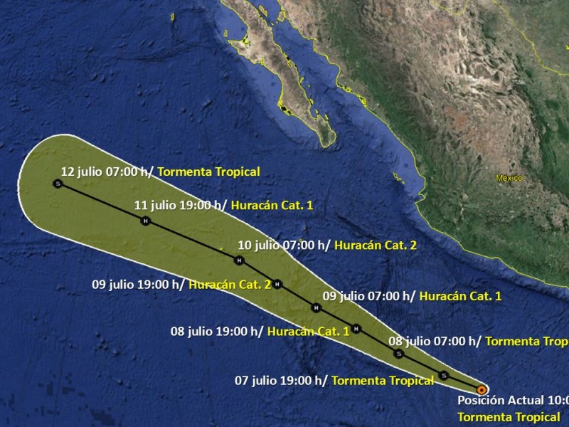 Pronostican lluvias aisladas para el fin de semana