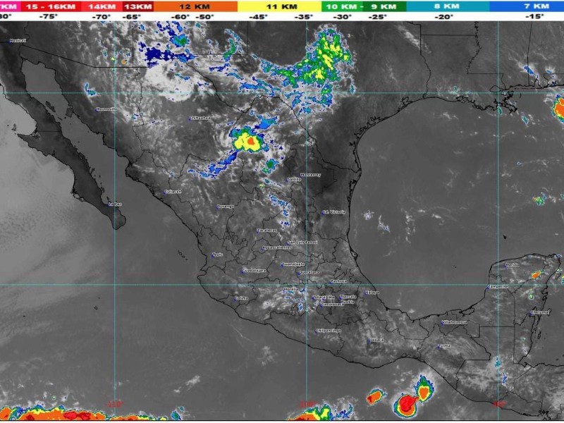 Pronostican lluvias de ligeras a moderadas en zonas de Guerrero