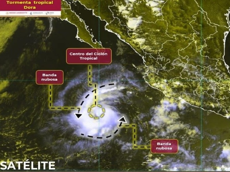 Pronostican lluvias fuertes en Colima durante la noche y madrugada