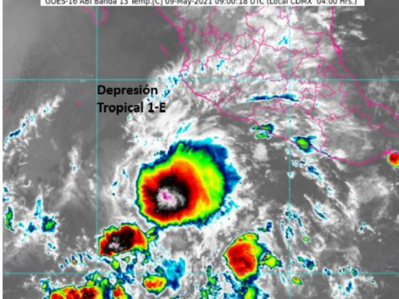 Pronostican lluvias fuertes para Colima en las próximas horas