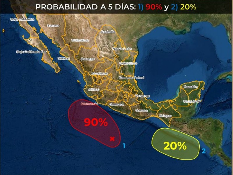 Pronostican lluvias para gran parte de Michoacán