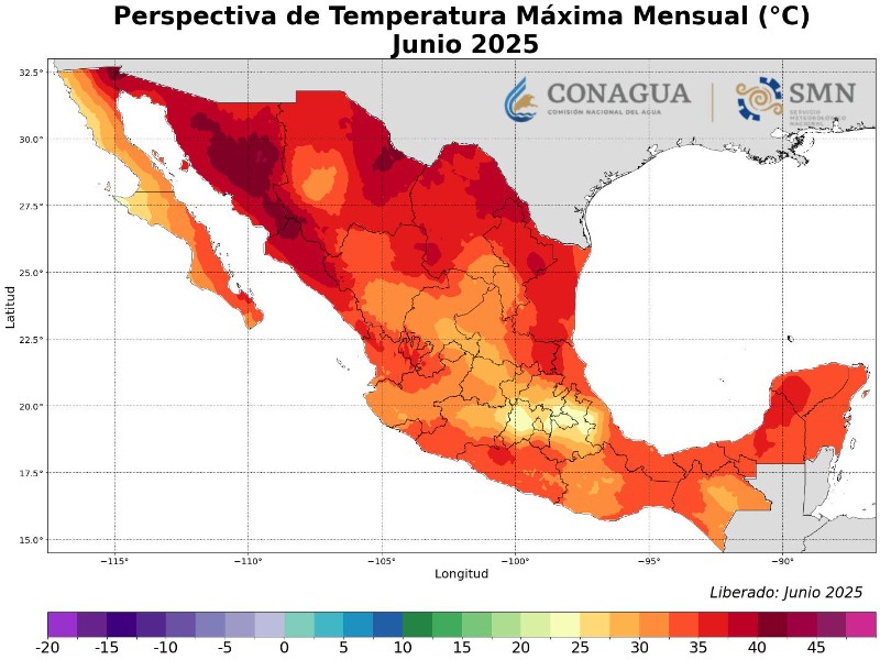 Pronostican temperaturas de hasta 46 °C en Sonora