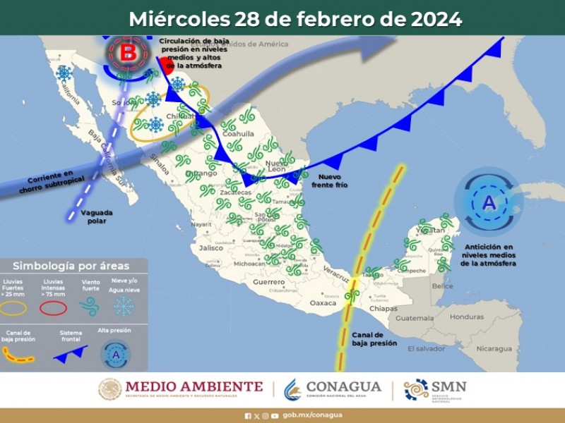 Guaymas hoy tendrá máxima de 23 grados