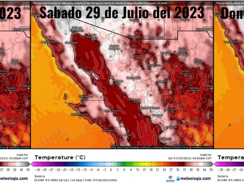 Pronóstico del tiempo de hoy Viernes