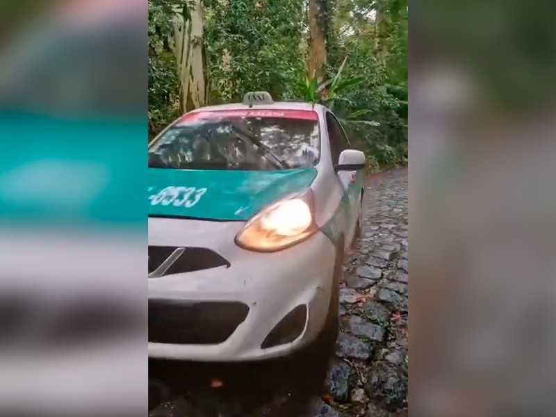 Propietaria de taxi de Xalapa involucrado en altercado comparte aclaración