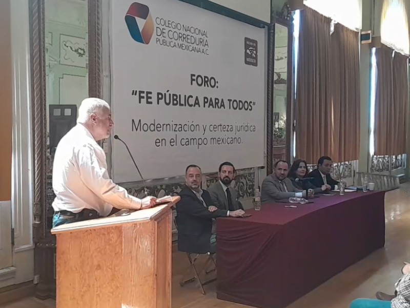 Proponen devolver fe pública a corredores en materia agraria
