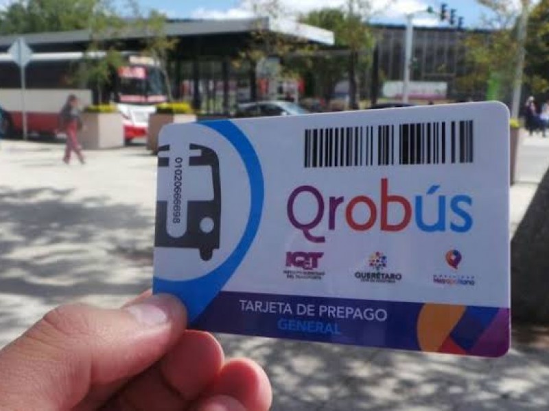 Prórroga para canje boletas Transporte Público Qrobus