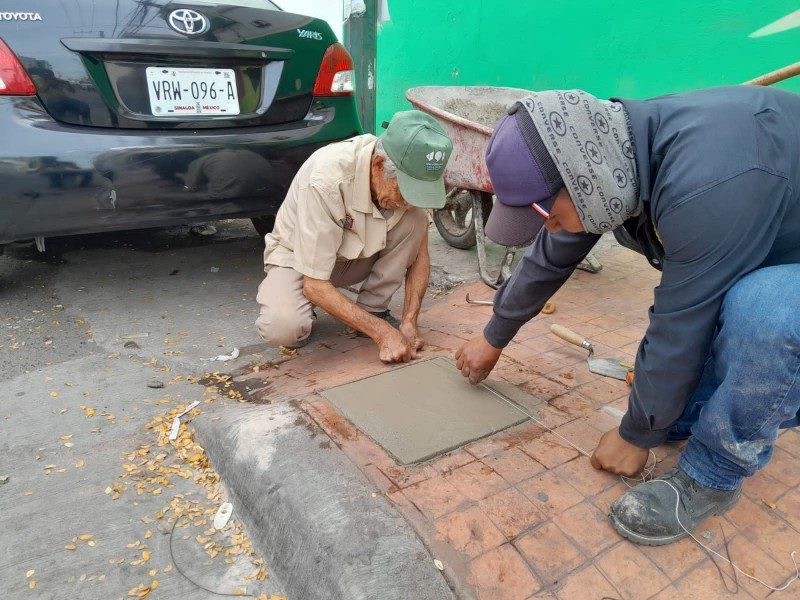 Prosigue la renovación urbana en el centro de Culiacán