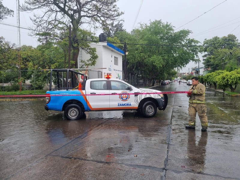 Protección civil activa protocolo ante fuertes lluvias