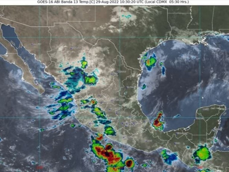 Protección Civil alerta sobre lluvias puntuales muy fuertes en Colima