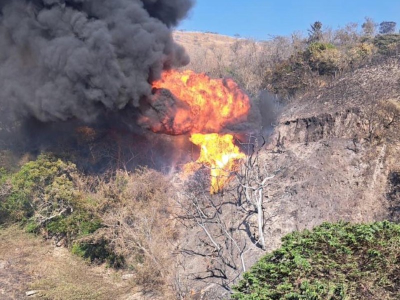Protección Civil desmiente explosión en ducto de Pemex en Lagunas