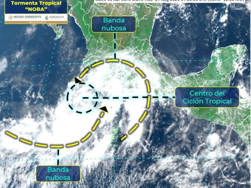 Protección civil en alerta ante posible impacto de Nora