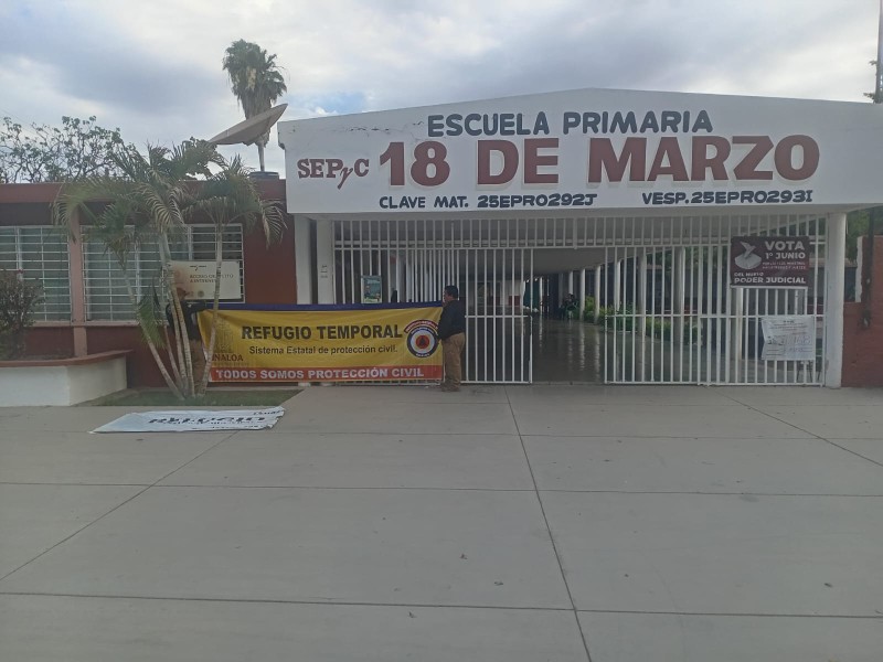Protección civil en Guasave habilita refugios temporales por huracán “Alvin”