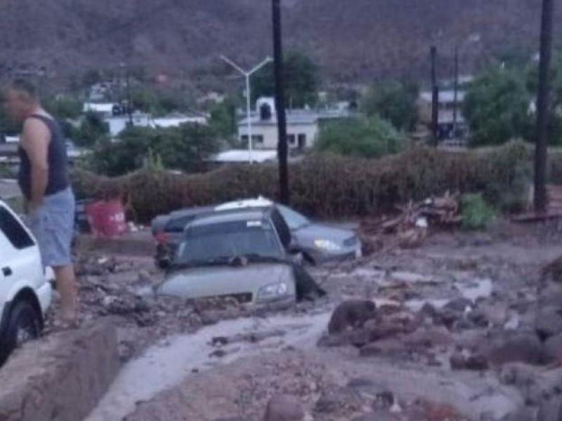 Proteccion Civil evalua la zona de Mulege y Santa Rosalia