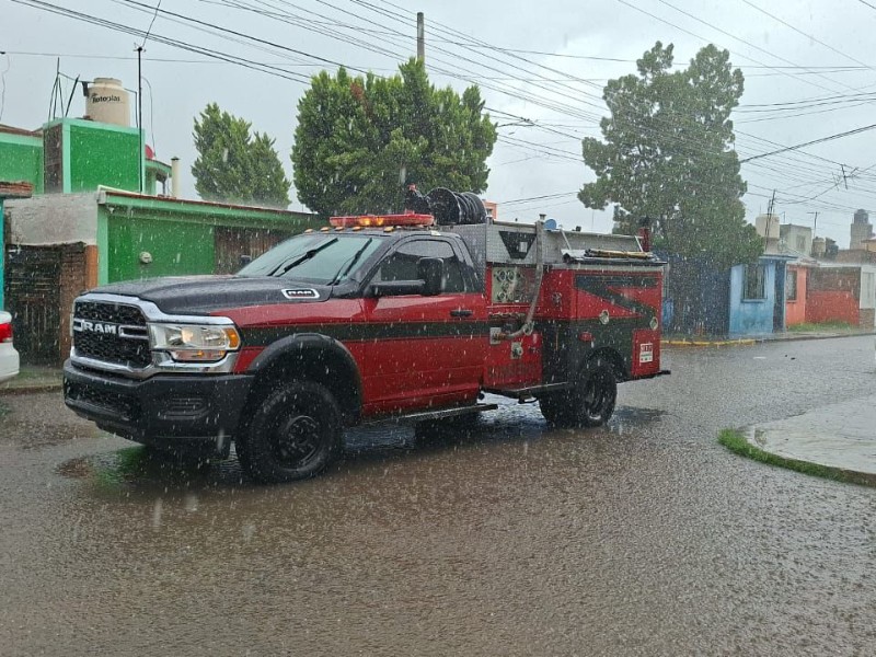 Protección civil mantiene operativo por lluvias en la capital