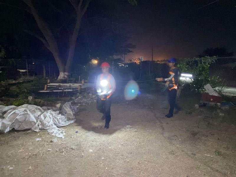 Protección Civil Tecomán realiza prácticas de rescate