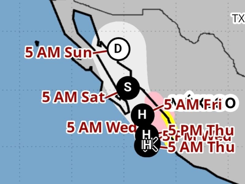 Protección Civil emite alerta azul por Simón en 18 municipios de Sinaloa