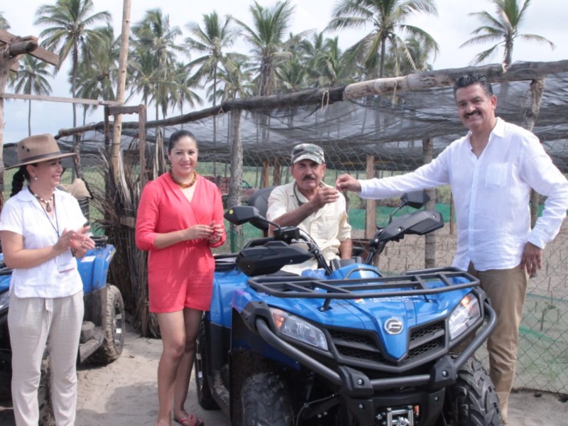 Protegen campamentos tortugueros de Michoacán