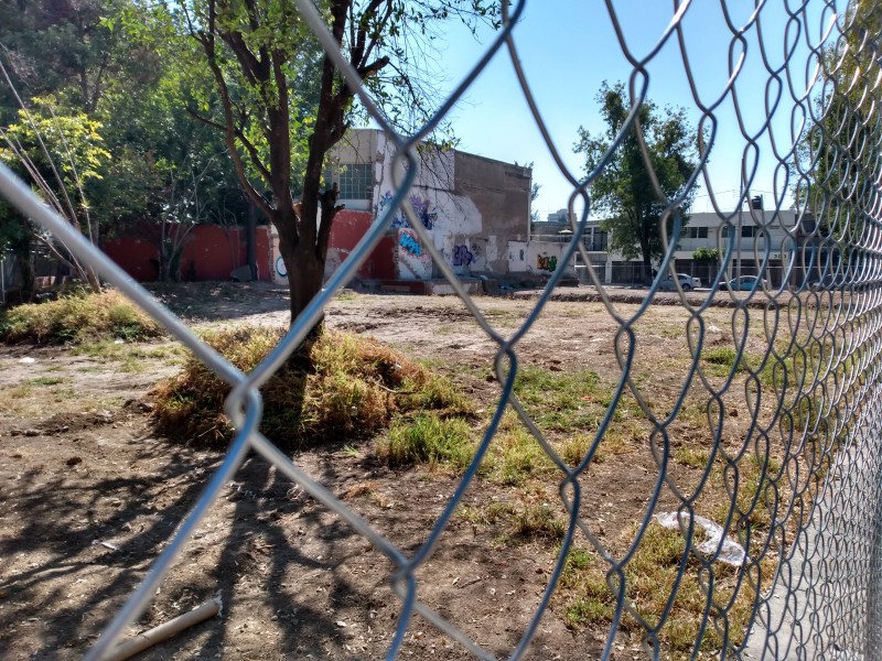 Protegen y limpian terreno baldío que generaba afectaciones