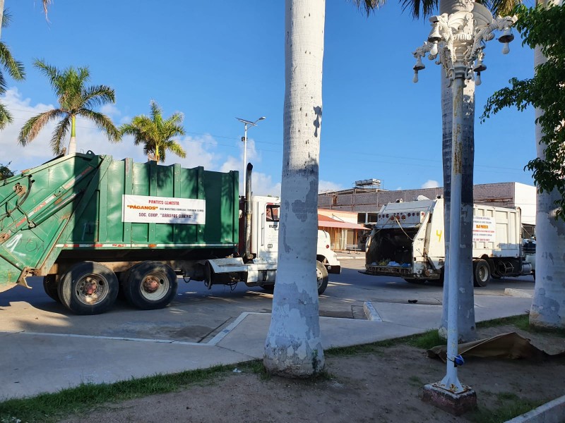 Protesta Arroyos Cuates por falta de pago de 3mdp enEmpalme