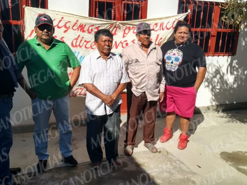 Protesta contra empresa Eólica en Unión Hidalgo