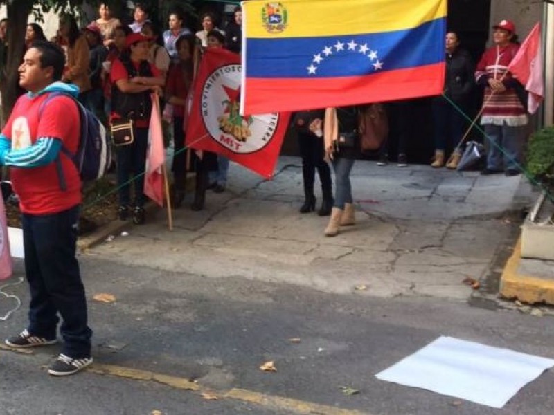 Protesta vs Maduro en la Cdmx