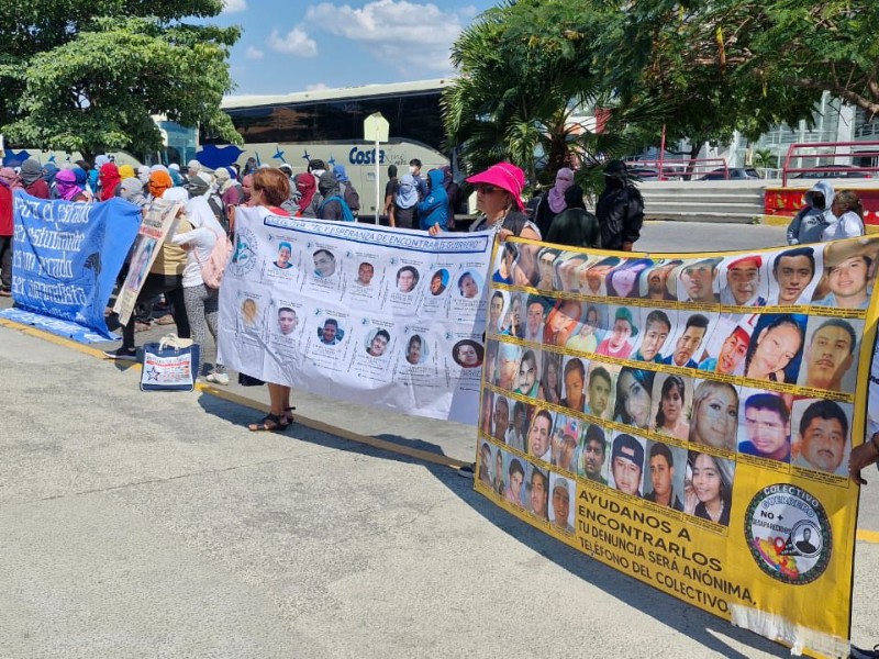 Protestan contra comisionado de la Comisión Estatal de Búsqueda en Chilpancingo