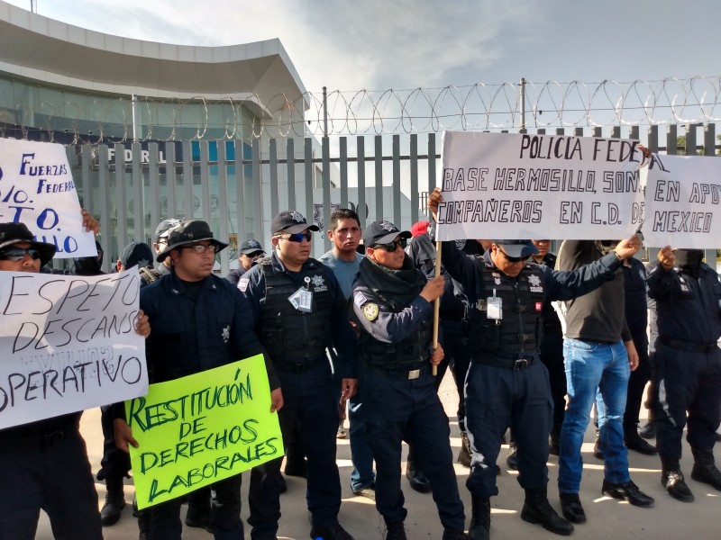 Protestan contra Guardia  Nacional