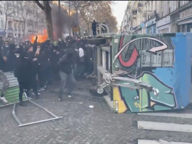 Protestan en Francia contra Ley de Seguridad