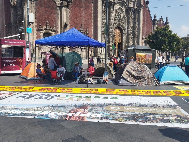 Protestan en México por problemas con la basura en Tonalá