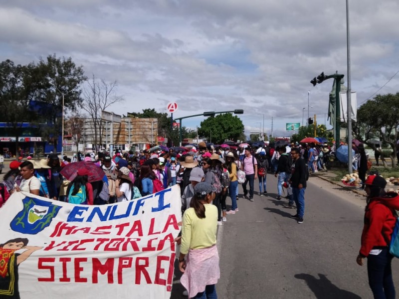 Protestan en Oaxaca por matanza de Tlatelolco