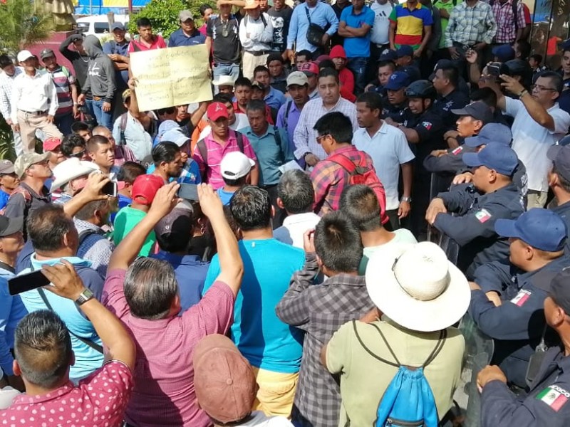 Protestan en Tapachula ante nula atención del Ayuntamiento