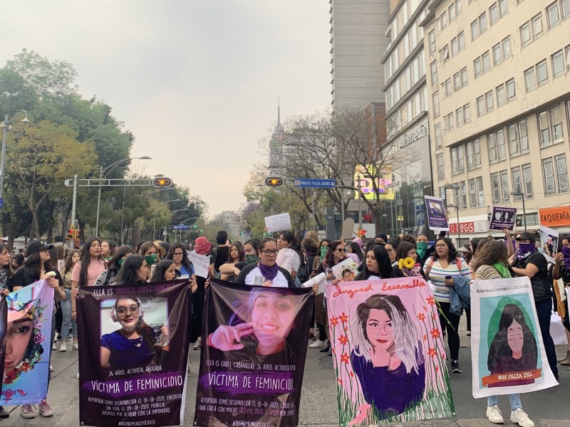 Protestan por feminicidio de Ingrid Escamilla