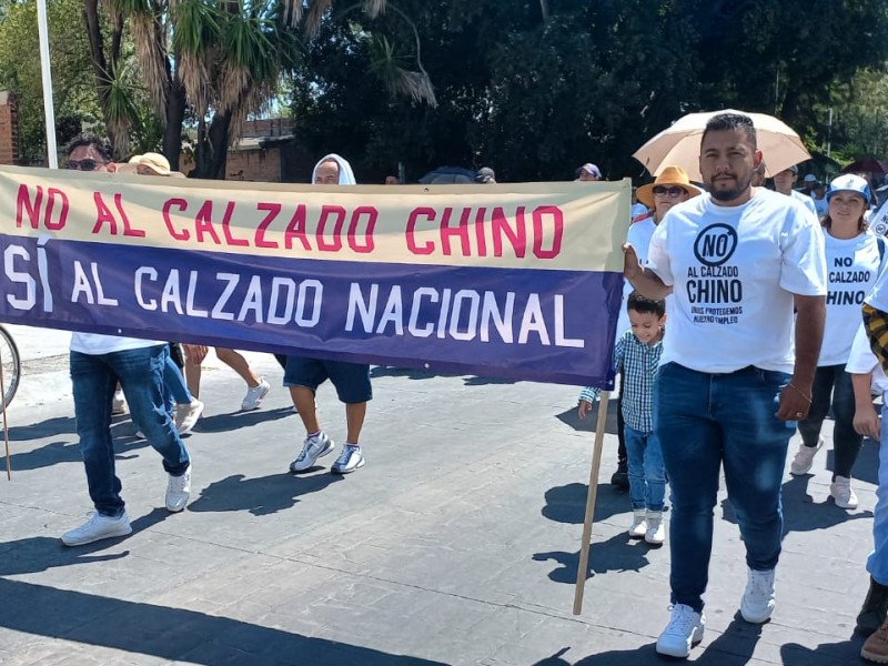 Protestan fabricantes de calzado francorrinconense por entrada de producto chino