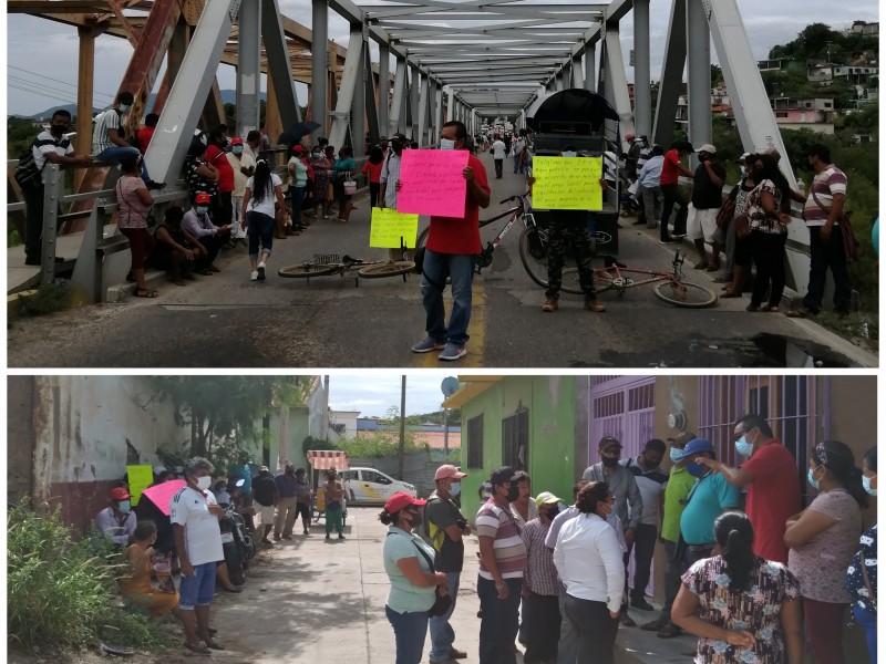 Protestan habitantes de Tehuantepec contra CFE; incumple acuerdo firmado