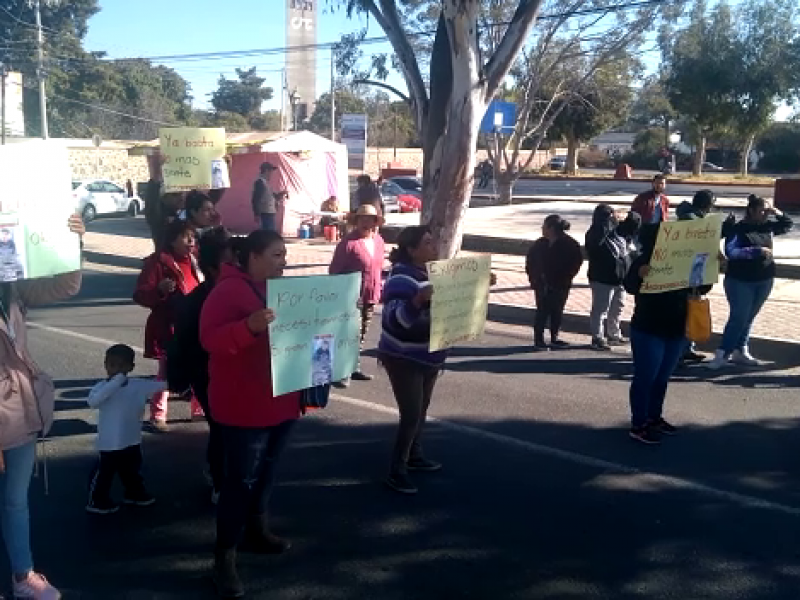 Protestan por desaparición de vecino