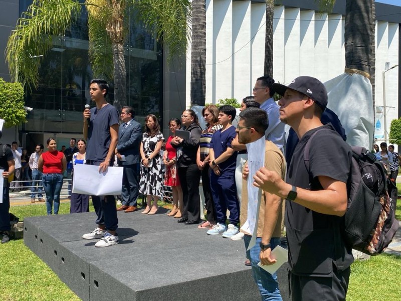 Protestan por estudiante del CUCS desaparecido