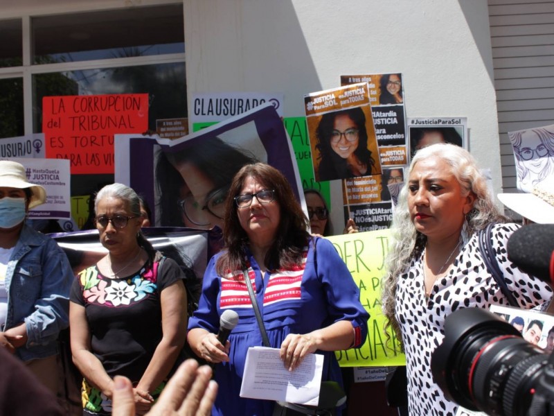 Protestan por reducción de sentencia en caso María del Sol