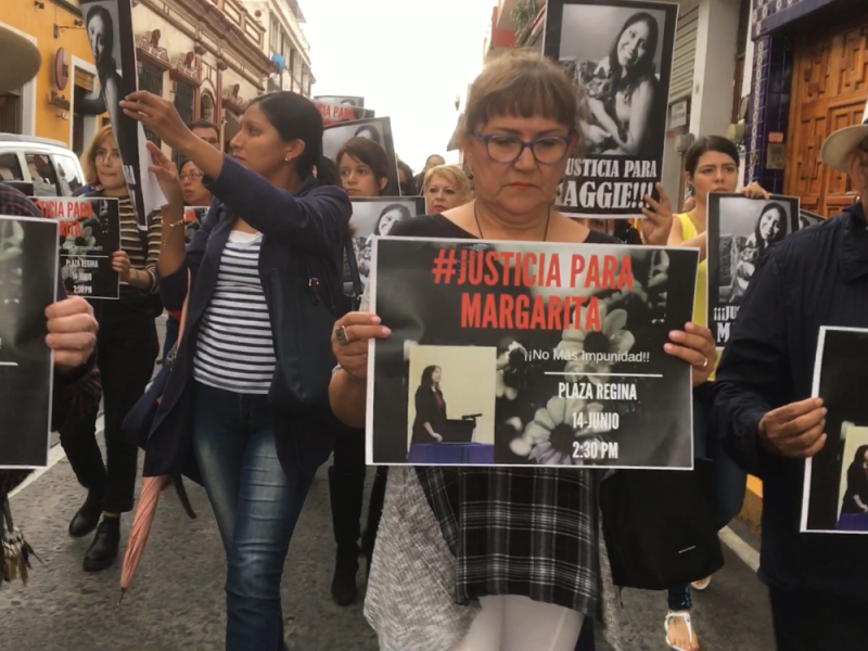 Protestan por universitaria de la UV asesinada