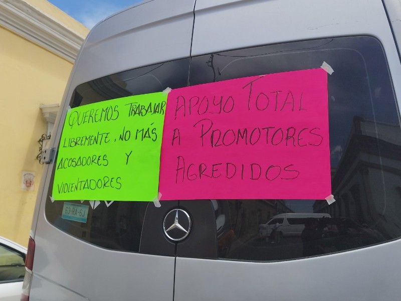Protestan prestadores de servicios turísticos en Oaxaca