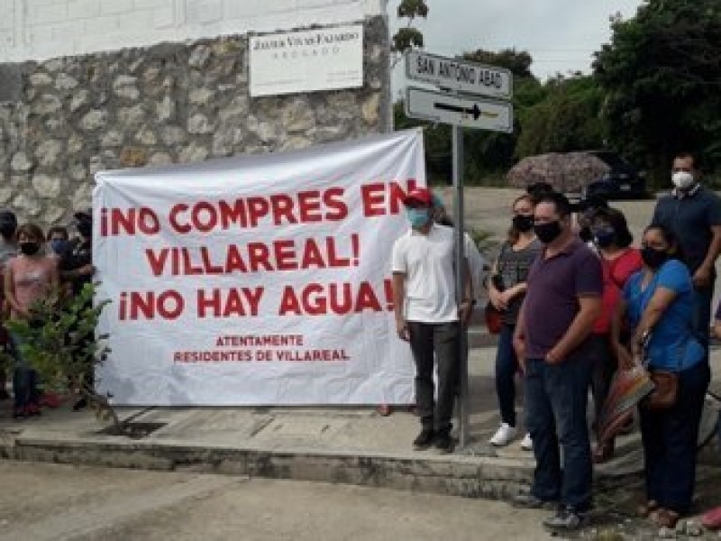 Protestan vecinos de Villa Real de Chiapa contra constructora